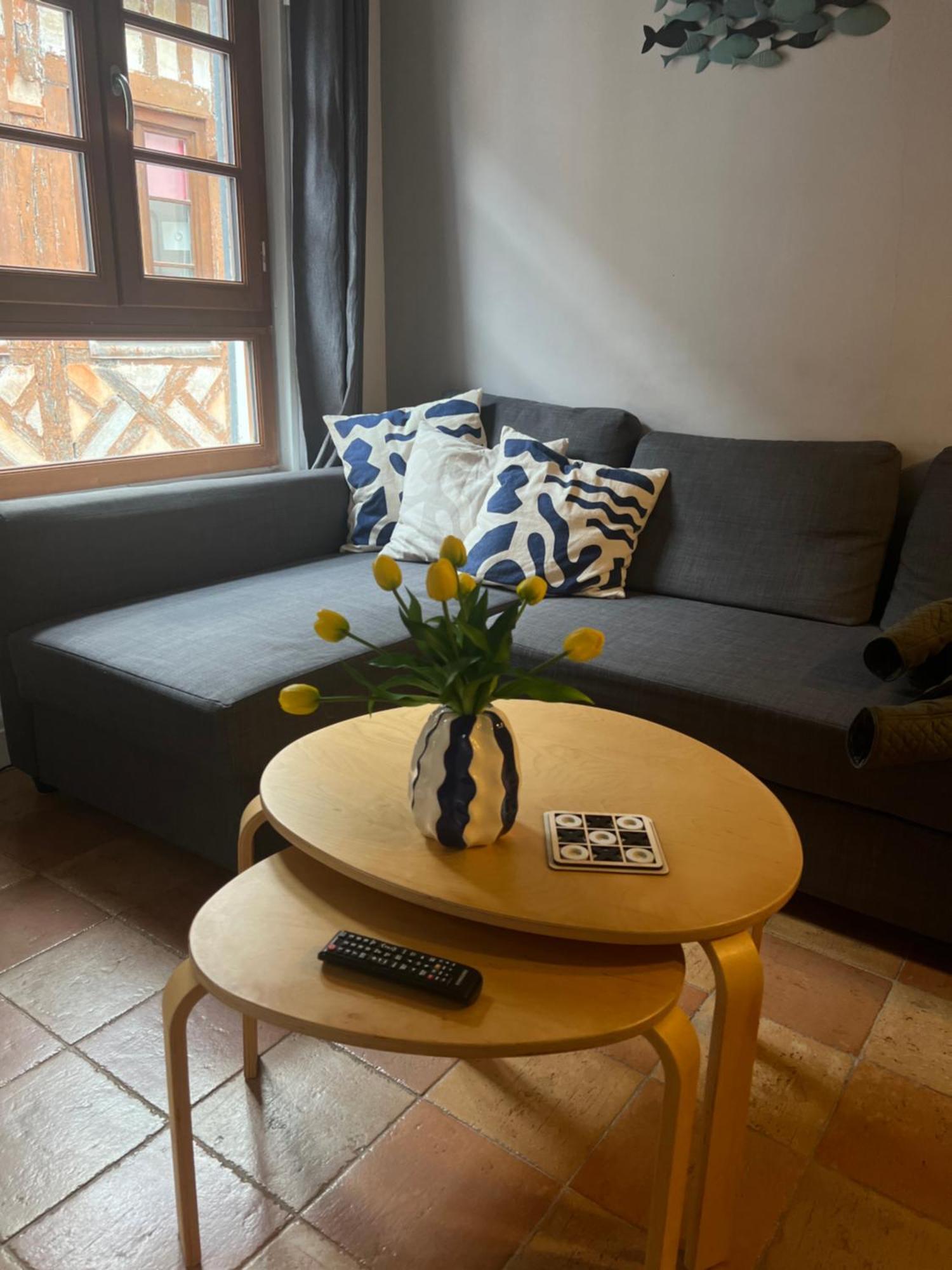 Apartmán La Mariniere Honfleur Exteriér fotografie
